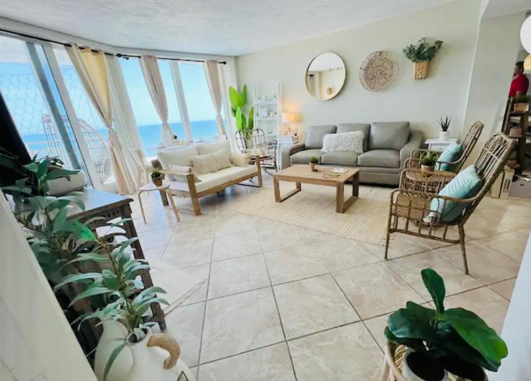 Beach Oasis 704 Lovely Daytona Ocean Front For 5 Sleeps Up To 12 دايتونا بيتش المظهر الخارجي الصورة