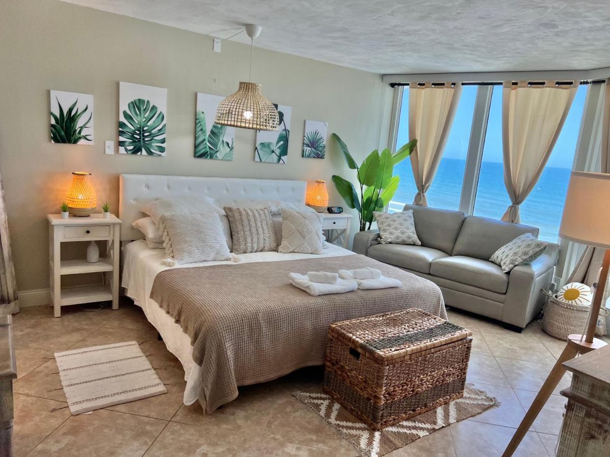 Beach Oasis 704 Lovely Daytona Ocean Front For 5 Sleeps Up To 12 دايتونا بيتش المظهر الخارجي الصورة